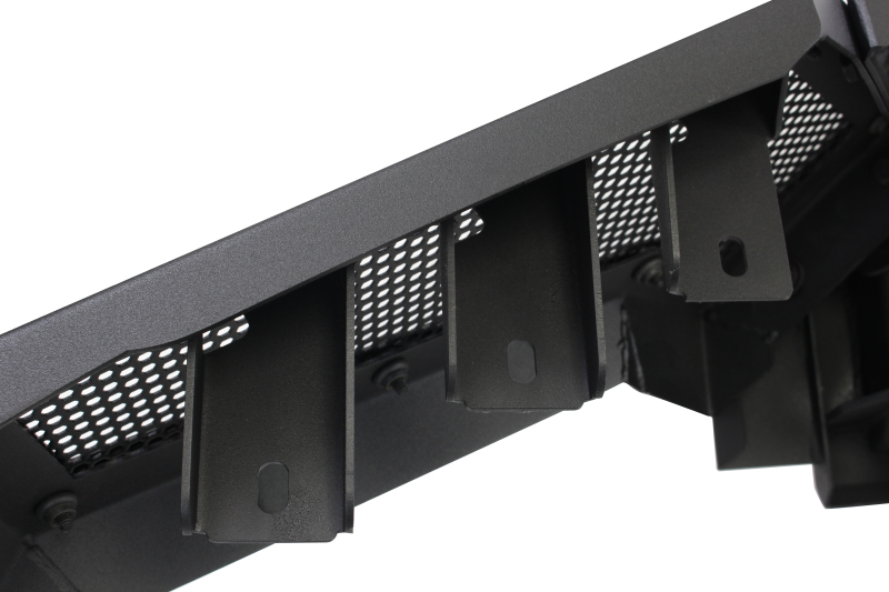 GMC Sierra 1500 Bumper - Front - Go Rhino - Element with Fixed Lightbar Mount - Textured Black - `22-`26